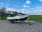 Aluminium (kello) speedboot 40pk mercury incl trailer, Watersport en Boten, Minder dan 70 pk, Benzine, Buitenboordmotor, Gebruikt