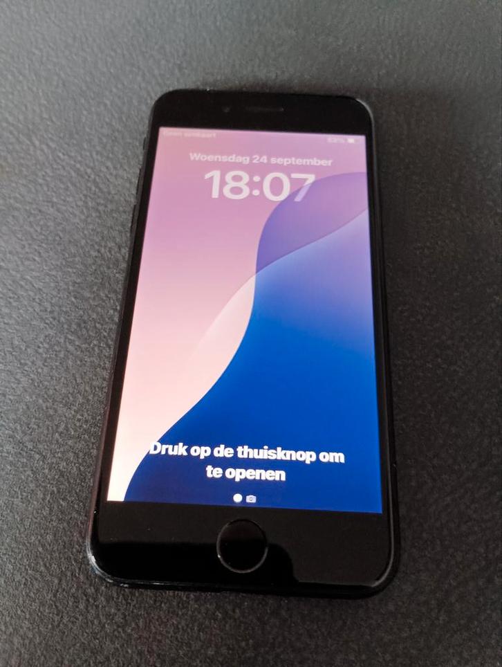 Mooie iPhone SE 2020 - Topconditie!, Telecommunicatie, Mobiele telefoons | Apple iPhone, 64 GB, Zwart, Ophalen of Verzenden