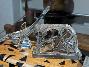 Baccarat & JG. Durand optische panther & optische dolfijn beschikbaar voor biedingen