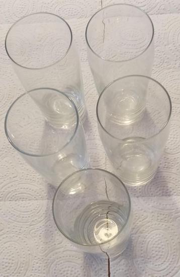 Te Koop: Vijf water / frisdrank glazen.  beschikbaar voor biedingen