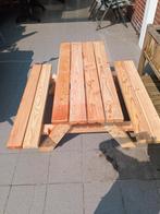 Picknicktafel, Picknick tafels diverse afmetingen, grenen, Ophalen, Nieuw, Hout