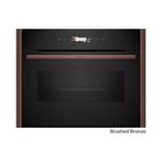 Neff Compacte oven 60 x 45 cm Pyrolyse ( Koperkleur ), Witgoed en Apparatuur, Ovens, Hete lucht, Nieuw, Oven met grill, Inbouw