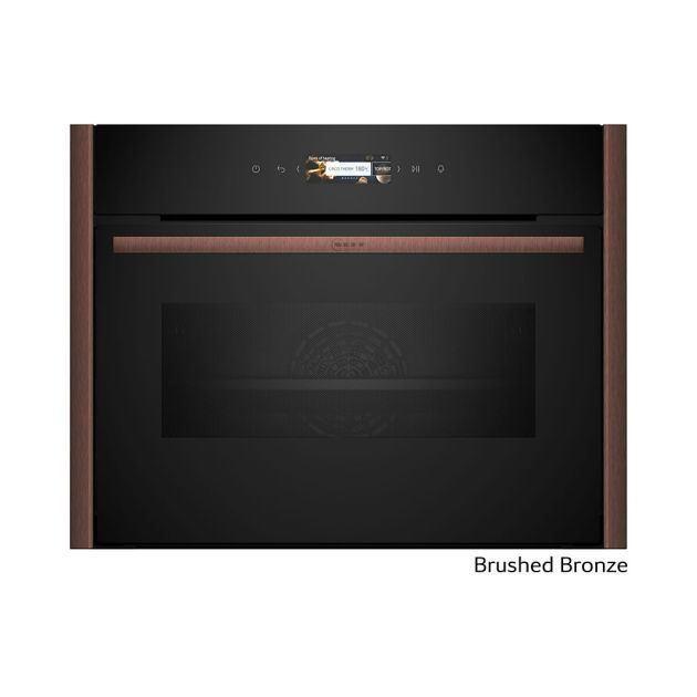Neff Compacte oven 60 x 45 cm Pyrolyse ( Koperkleur ), Witgoed en Apparatuur, Ovens, Nieuw, Inbouw, Oven met grill, 45 tot 60 cm