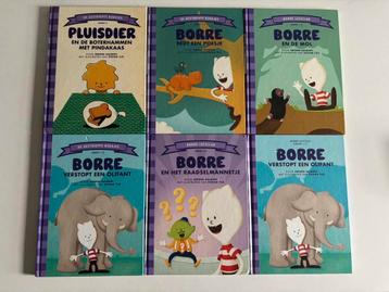 Borre & Pluisdier Boeken - 6 Delig beschikbaar voor biedingen