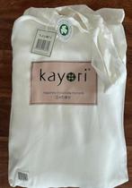 Kayori dekbedovertrek Nikaya Tencel nieuw in verpakking!, Eenpersoons, Wit, Dekbedovertrek, Nieuw