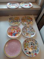 8 Blond Amsterdam Ontbijtbordjes, Ophalen, Aardewerk, Blond Amsterdam, Bord(en)