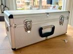 Aluminium koffer flight case, Gebruikt, Ophalen of Verzenden
