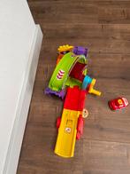 VTECH looping en stuntbaan met 2 auto’s, Ophalen, Zo goed als nieuw