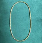 Geelgouden Cuban chain ketting 60cm  #CHR