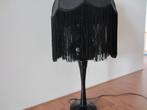 Staande schemerlamp, Huis en Inrichting, Lampen | Vloerlampen, Ophalen, Gebruikt, Hout, 100 tot 150 cm