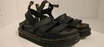 Dr. Martens Blaire leren sandalen, Kleding | Dames, Schoenen, Zwart, Dr. Martens, Gedragen, Sandalen of Muiltjes