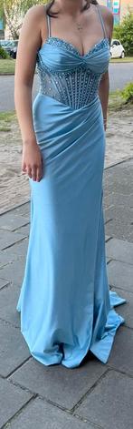 Galajurk, Kleding | Dames, Jurken, Ophalen of Verzenden, Zo goed als nieuw, Maat 34 (XS) of kleiner, Blauw