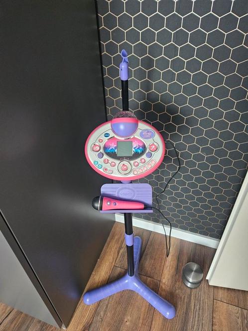 VTECH - Kidi Superstar Lightshow Pink, Muziek en Instrumenten, Microfoons, Zo goed als nieuw, Ophalen