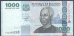 Tanzania 1000 Shilingi 2006 The Male Way, Postzegels en Munten, Verzenden, Tanzania, Los biljet