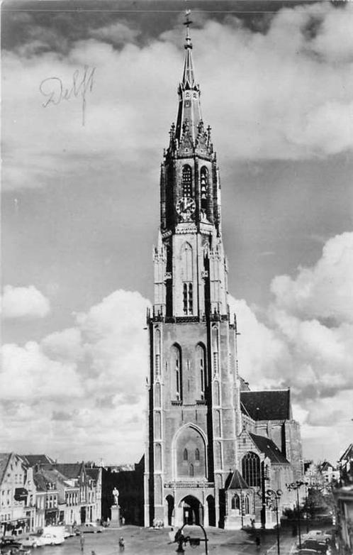 (377-606-003) Delft  Nieuwe Kerk, Verzamelen, Ansichtkaarten | Nederland, Zuid-Holland, Verzenden