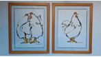 2 leuke ingelijste prenten Ellen Meuwese
In goede staat, Ophalen of Verzenden, Zo goed als nieuw