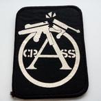 Crass anarchy & peace early vintage 80's patch c298 punk, Verzamelen, Verzenden, Nieuw, Kleding