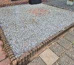 Zwarte steentjes, Tuin en Terras, Grind, Keien en Split, Ophalen, Overige materialen, Gebruikt, Antraciet