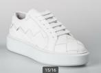 MSCH leren sneakers gevlochten wit, Msch Copenhagen, Wit, Nieuw, Ophalen of Verzenden