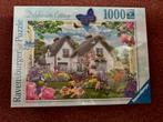 NIEUW Ravensburger Delphinium Cottage puzzel, Ophalen of Verzenden, 500 t/m 1500 stukjes, Nieuw, Legpuzzel