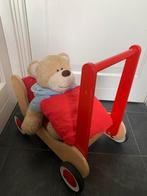 Houten loopwagen poppenwagen Pinolino ZGAN, Ophalen of Verzenden, Zo goed als nieuw, Duw- of Trekspeelgoed