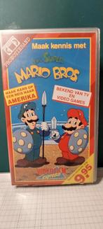 the super mario bros videoband vhs Jaren 90, Cd's en Dvd's, Alle leeftijden, Ophalen of Verzenden, Overige typen