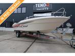 Viya 490 Consoleboot occasion - trailer, Watersport en Boten, Vis- en Consoleboten, Zo goed als nieuw, 30 tot 50 pk, 3 tot 6 meter