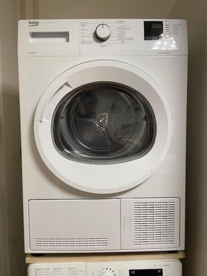 BEKO condensdroger DCU8235BXT2, Witgoed en Apparatuur, Wasdrogers, Gebruikt, Condens, Voorlader, 6 tot 8 kg, 85 tot 90 cm, Anti-kreukfase