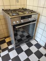 gasfornuis met elektrische over (merk Siemens), Witgoed en Apparatuur, Fornuizen, Ophalen, Hete lucht, 4 kookzones, Zo goed als nieuw