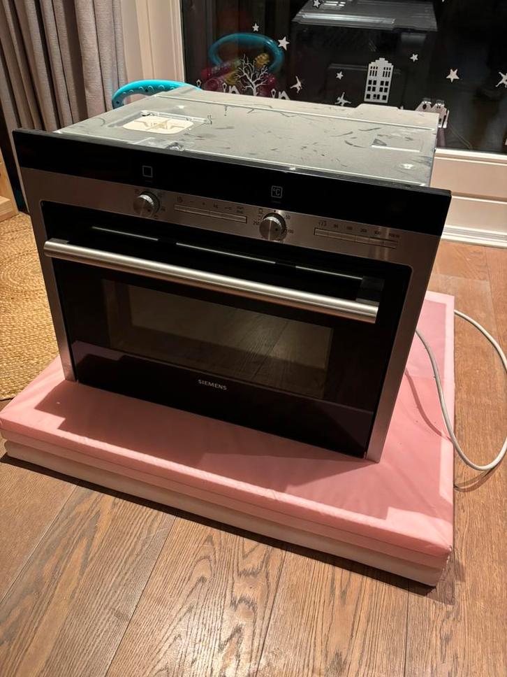 Siemens ht5hb84k inbouw combi te koop, Witgoed en Apparatuur, Ovens, Gebruikt, Inbouw, Oven met grill, 45 tot 60 cm, 45 tot 60 cm