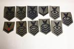 11x US navy rates wo2 met jaartal amerika marine ratings, Verzamelen, Militaria | Tweede Wereldoorlog, Ophalen of Verzenden, Marine