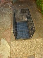mooie nette zwarte bench, Ophalen, Hondenkennel, Minder dan 65 cm, Zo goed als nieuw