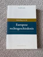 Inleiding tot de Europese rechtsgeschiedenis | 9789058679802, Boeken, Ophalen of Verzenden, Gelezen, WO, Randall Lesaffer
