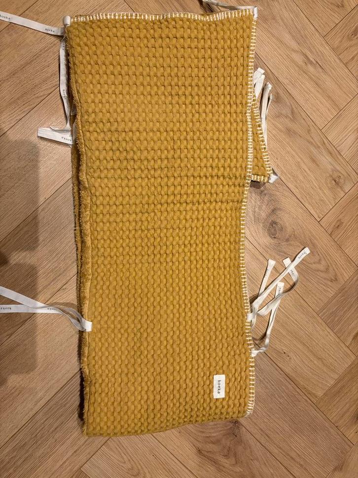 Koeka Amsterdam Bed / Boxbumper Wafel Oker Geel, Kinderen en Baby's, Dekens, Slaapzakjes en Inbakerproducten, Zo goed als nieuw