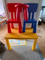 Kinder tafel met stoelen, Gebruikt, Tafel(s) en Stoel(en), Ophalen