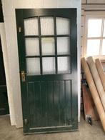 voordeur en berging os staldeur, 80 tot 100 cm, Glas, Ophalen of Verzenden, 200 tot 215 cm