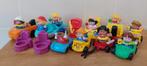 10 Little people poppetjes met 7 voertuigen ., Kinderen en Baby's, Speelgoed | Fisher-Price, Ophalen of Verzenden, Overige typen