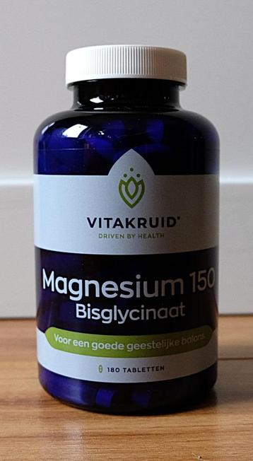 Vitakruid Magnesium 150 Bisglycinaat geestelijke balans  beschikbaar voor biedingen