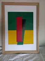 schilderij in Pass Partout Acrylverf, Ophalen of Verzenden