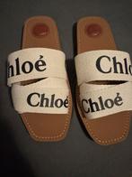 Chloé Woody Slippers, Slippers, Wit, Chloe, Nieuw