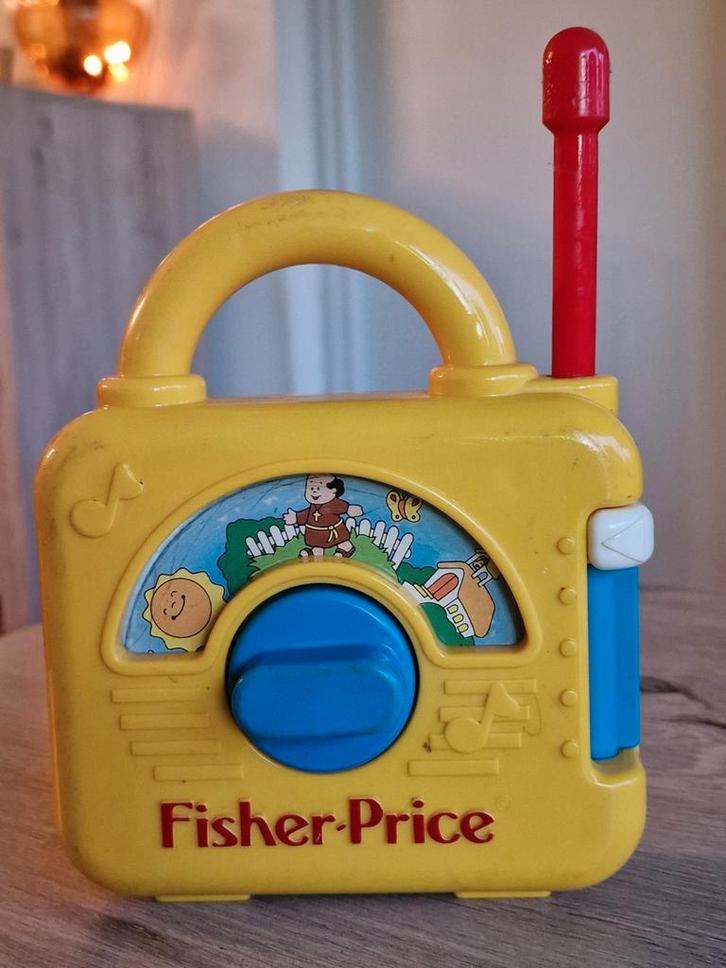 Fisher-Price Classic TV Radio, Kinderen en Baby's, Speelgoed | Fisher-Price, Gebruikt, Overige typen, Met geluid, Ophalen of Verzenden