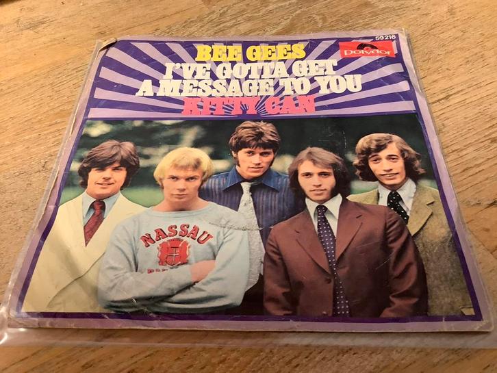 Bee Gees - I've Gotta Get a Message To You - Single, Cd's en Dvd's, Vinyl Singles, Gebruikt, Single, Pop, 7 inch, Ophalen of Verzenden
