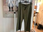 Broek olijfgroen Caroline Biss Nieuw !, Kleding | Dames, Verzenden, Maat 46/48 (XL) of groter, Nieuw, Lang