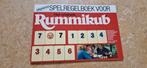 Spelregelboek Rummikub, Ophalen of Verzenden