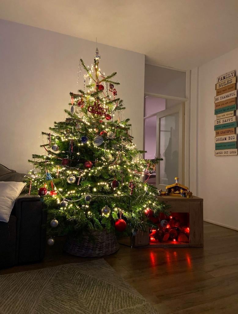 Zelfgemaakt houten haard/kast zonder lichtjes, Ophalen, 25 tot 50 cm, Minder dan 100 cm