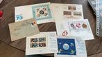 #81 kleine verzameling FDC’s Roemenie en poststukken, Ophalen of Verzenden, Buitenland