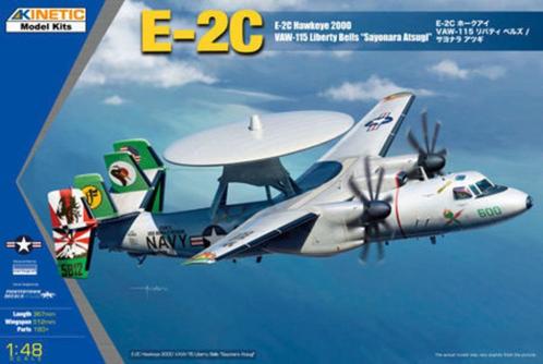 KINETIC: E-2C Hawkeye 2000 LIB BELLS ASTUGI 1:48 [5348066], Hobby en Vrije tijd, Modelbouw | Vliegtuigen en Helikopters, Nieuw