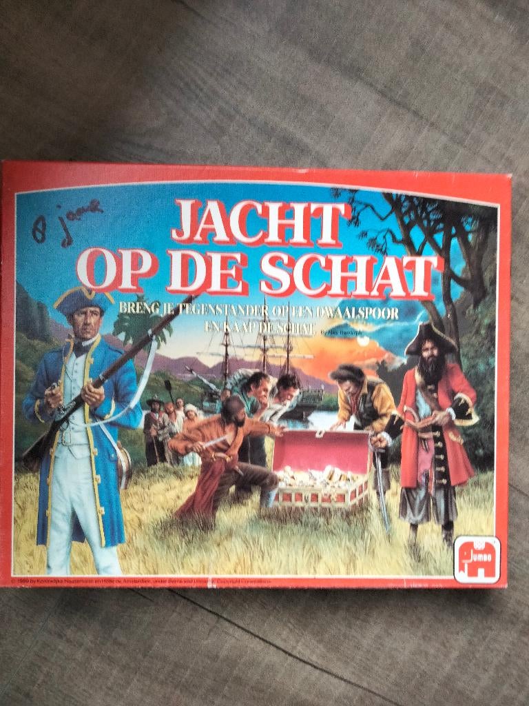 Jacht op de schat, Ophalen of Verzenden, Zo goed als nieuw, Jumbo
