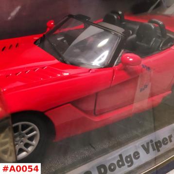 Dodge Viper RT-10 Convertable 2003 red Motor Max 1:18 Nieuw  beschikbaar voor biedingen