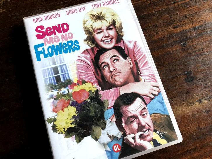 SEND ME NO FLOWERS (Doris Day, Rock Hudson) DVD Als Nieuw, Cd's en Dvd's, Dvd's | Klassiekers, Zo goed als nieuw, Komedie, 1960 tot 1980